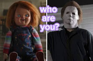 chucky next to michael myers