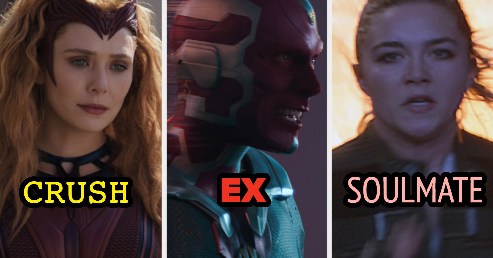 Which Marvel Character Is Your Crush, Ex, And Soulmate?