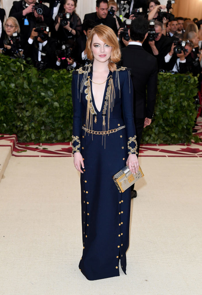 Emma Stone at the Met Gala