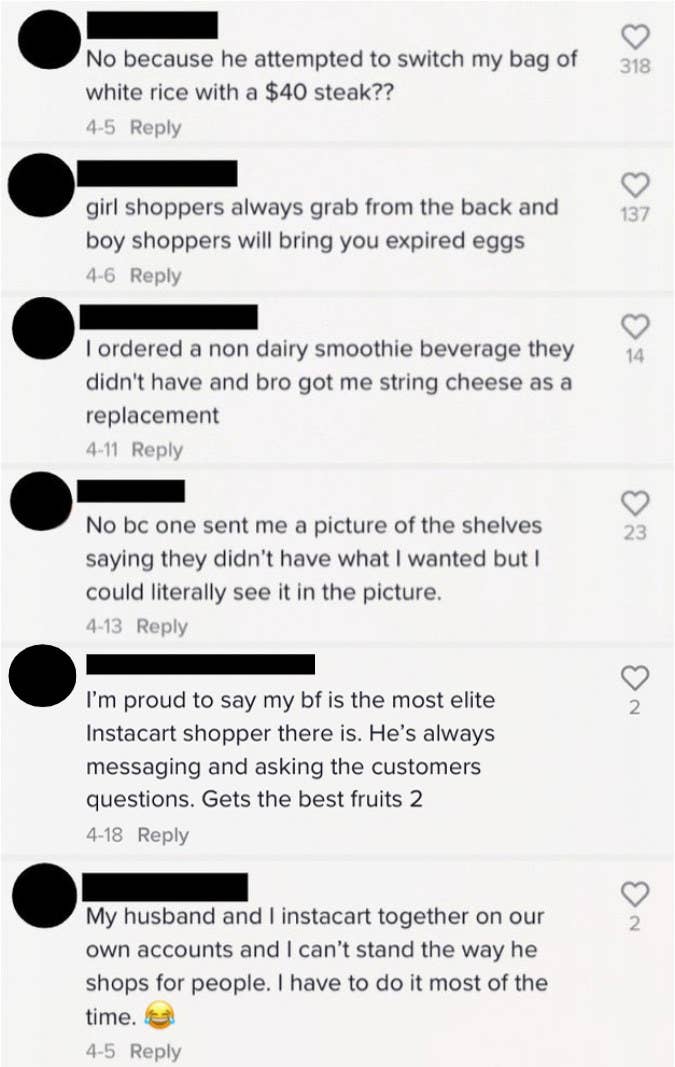 I'm Immediately Canceling The Order”: Woman Goes Viral For Not Wanting Male Instacart  Shoppers Doing Her Order And Explaining Why