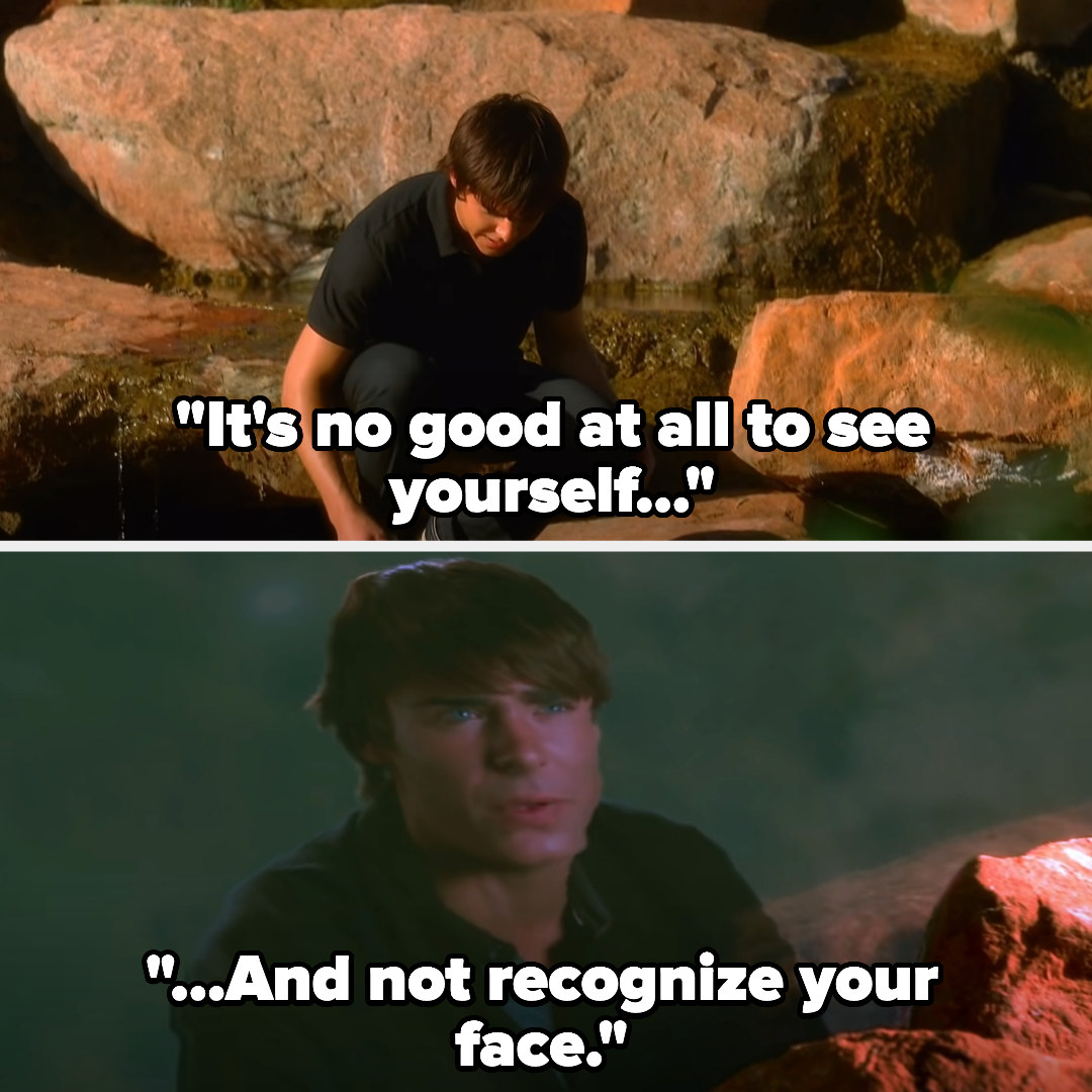 in bet on it, troy looks at his reflection and says &quot;it&#x27;s no good at all to see yourself and not recognize your face&quot;