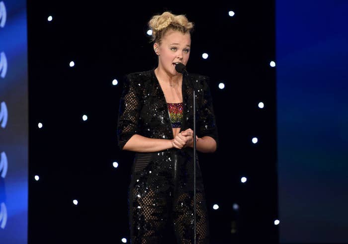 JoJo Siwa at the GLAAD Awards