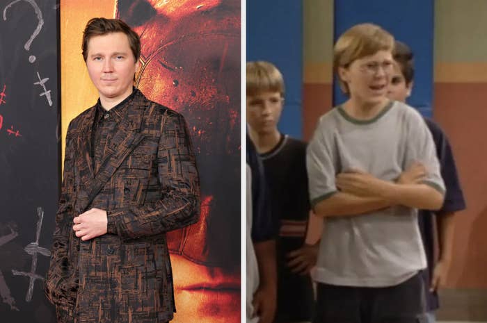 Paul Dano at a &quot;The Batman&quot; premiere and in an episode of &quot;Smart Guy.&quot;