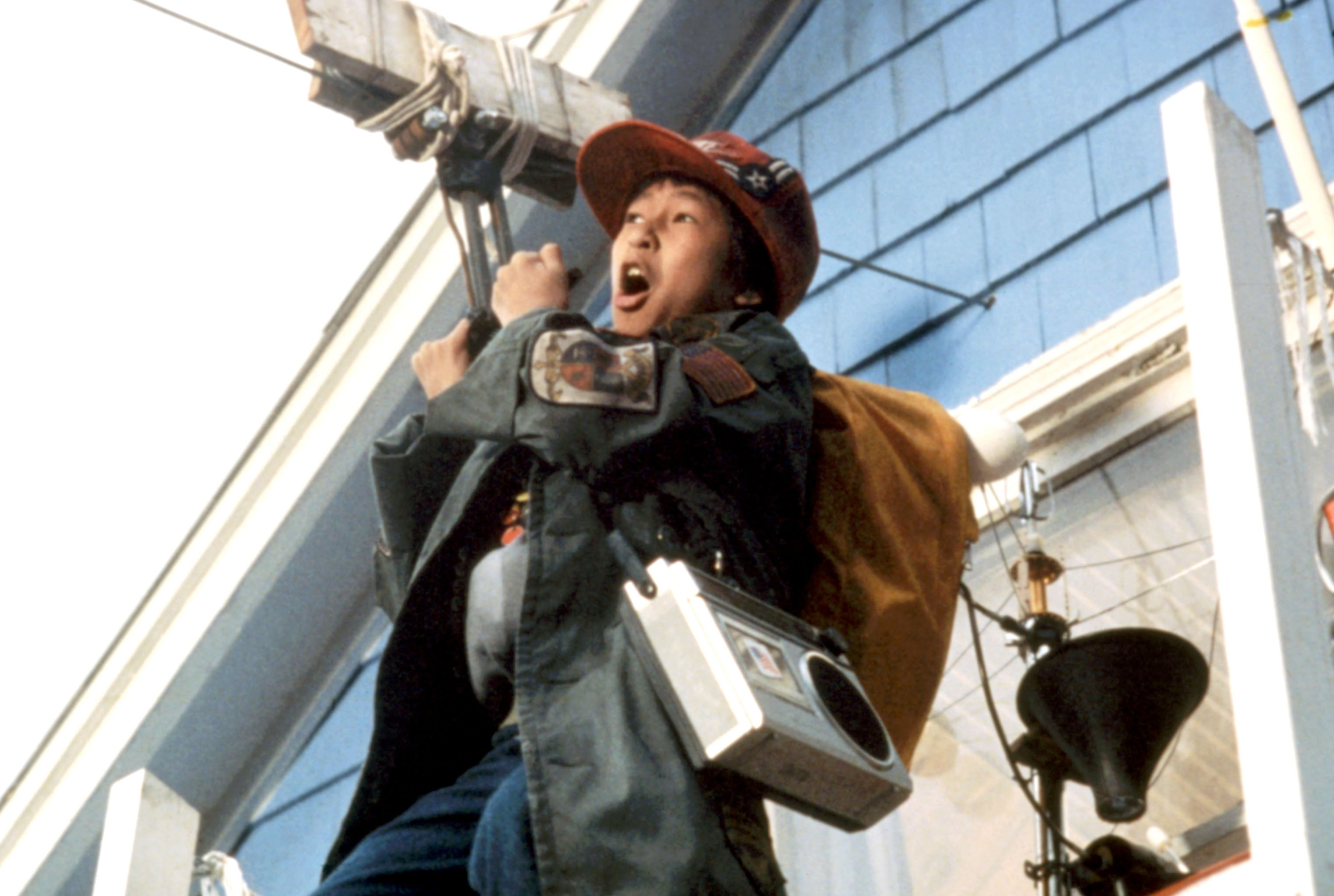 Ke Huy Quan as a young boy in The Goonies