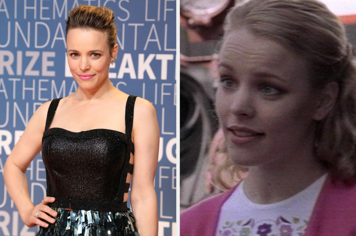 Rachel McAdams now vs. when she appeared in &quot;The Famous Jett Jackson.&quot;