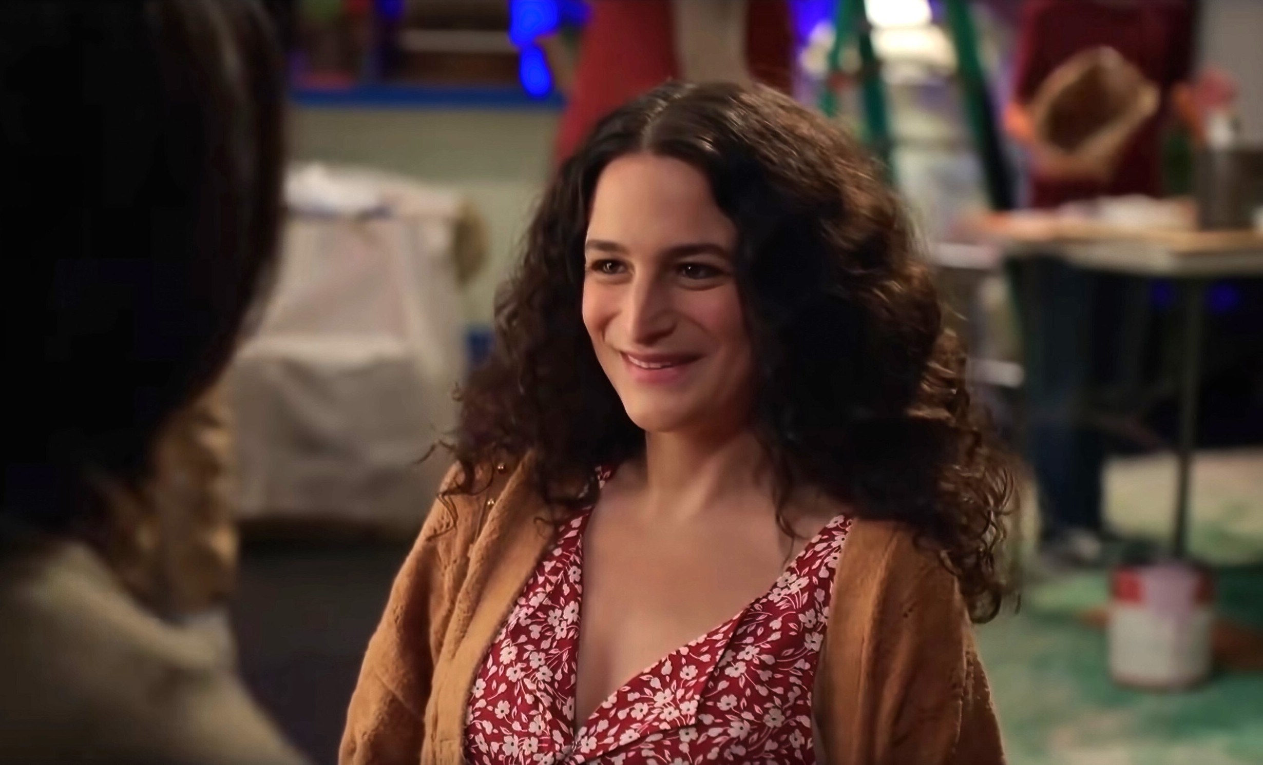 Jenny Slate smiling in I Want You Back