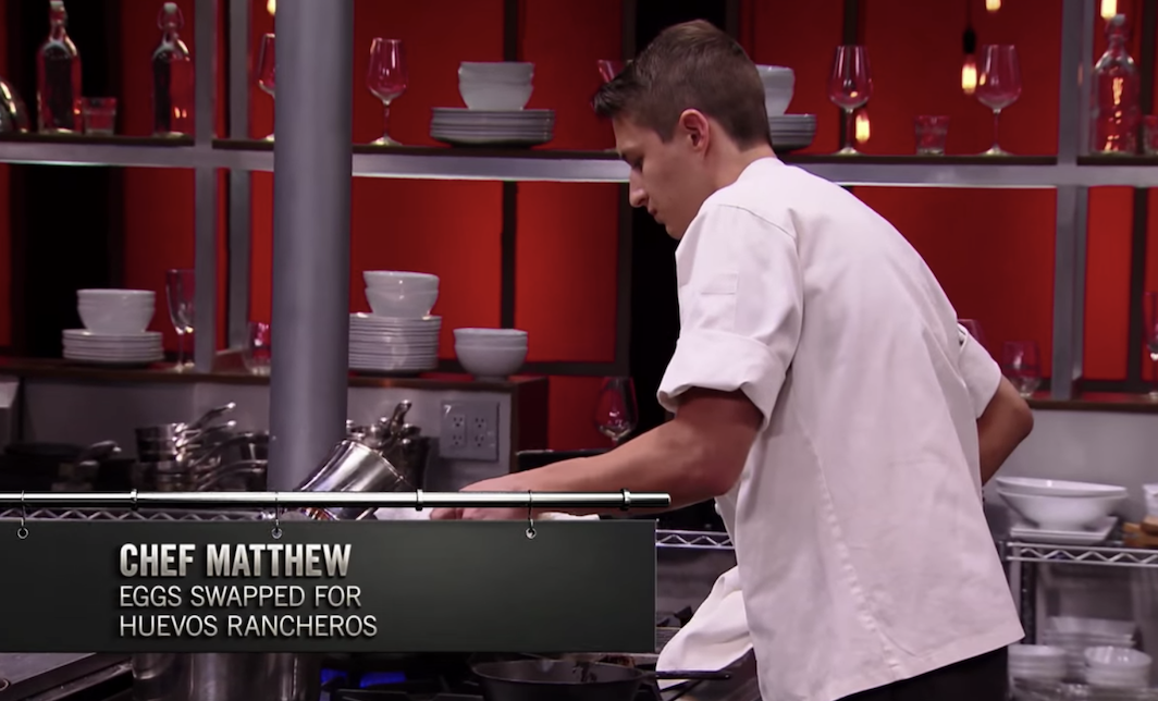 Chef Matthew on &quot;Cutthroat Kitchen.&quot;