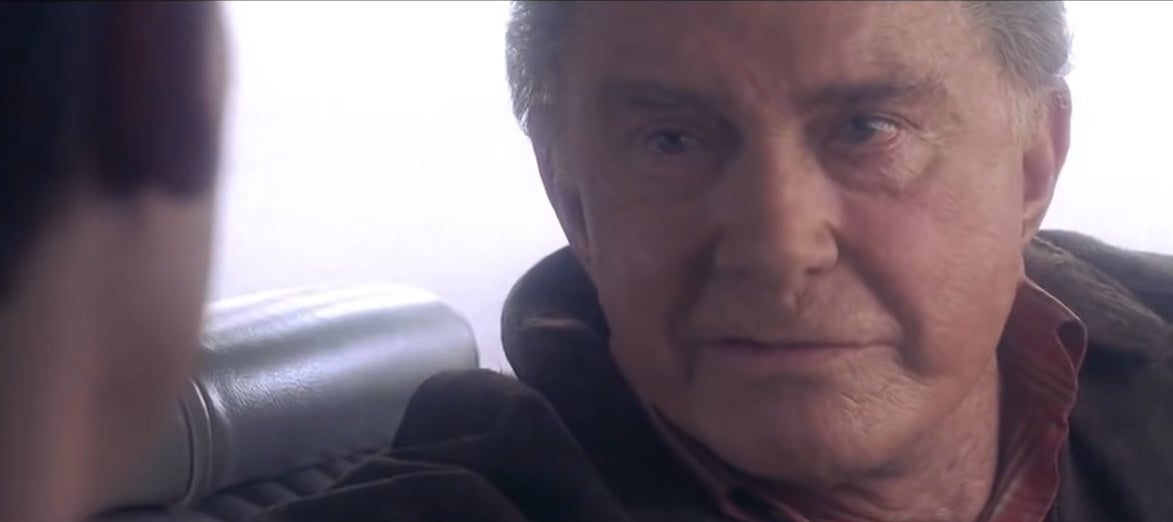 Uncle Ben talking to Peter in his mind in &quot;Spider-Man 2&quot;