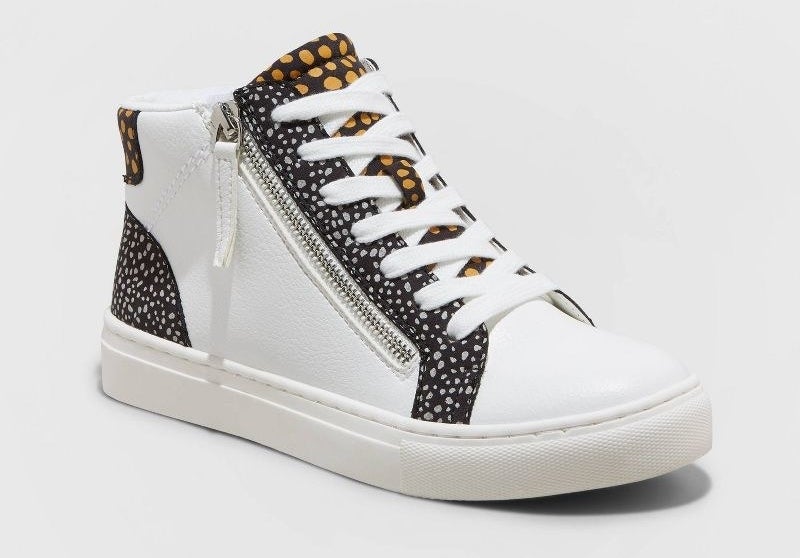 The new white Brooklin high-top sneakers
