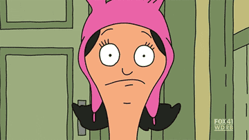 Louise from Bob&#x27;s Burger&#x27;s eye twitching