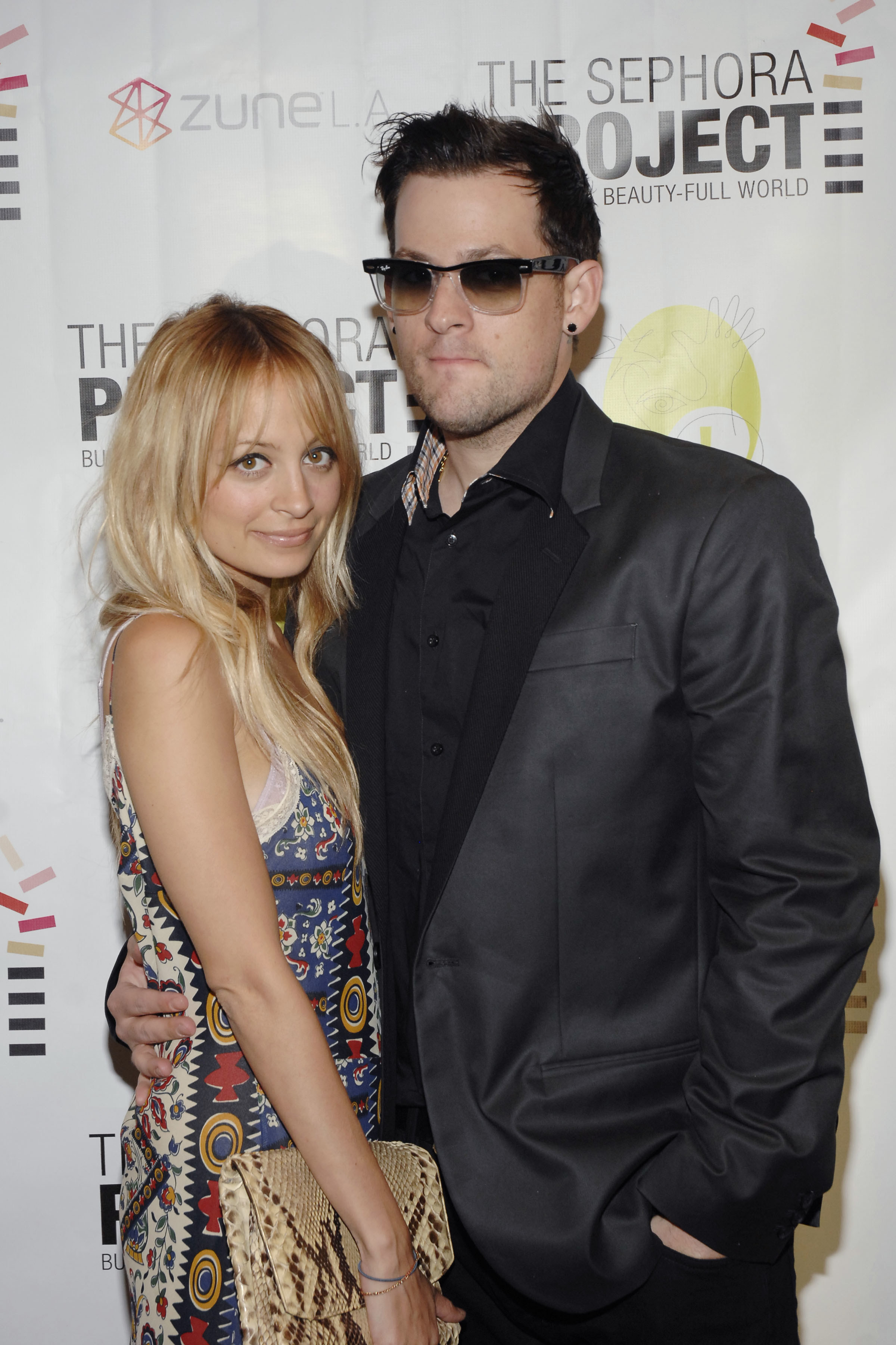 Nicole Richie and Joel Madden