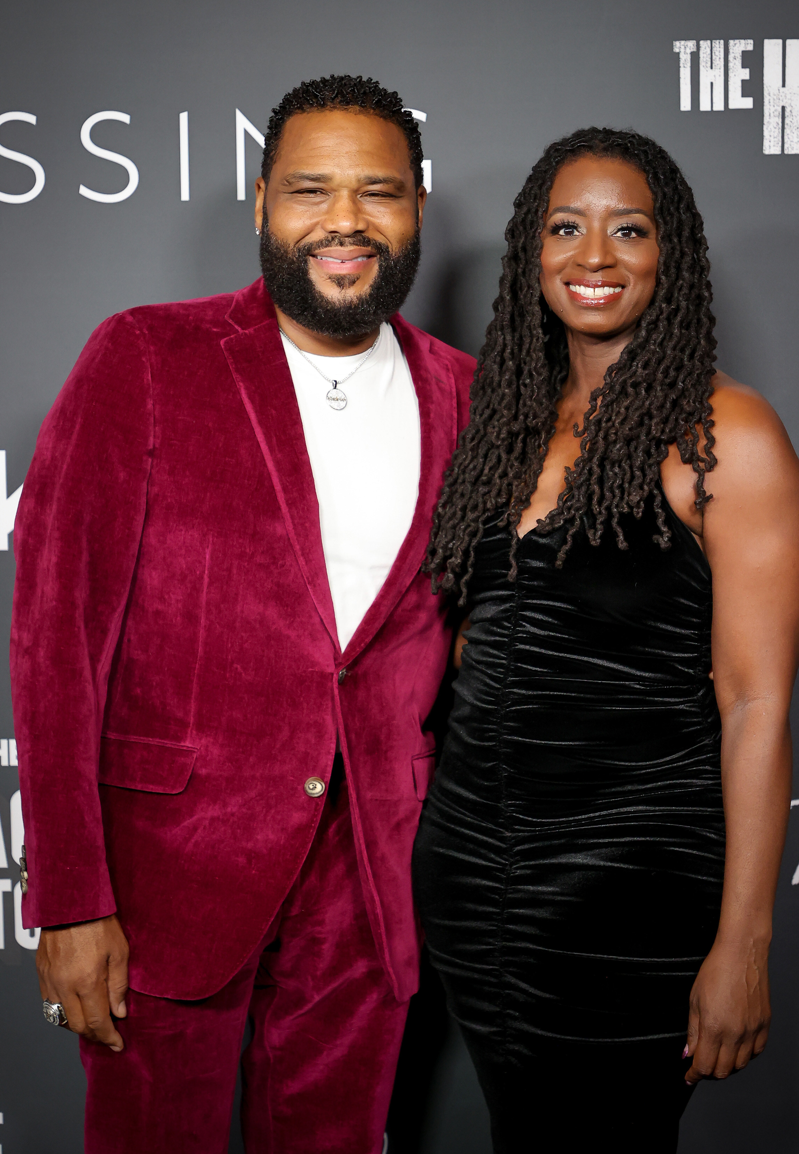 Anthony Anderson and Alvina Stewart arrive at the 4th Annual Celebration of Black Cinema and Television on December 06, 2021