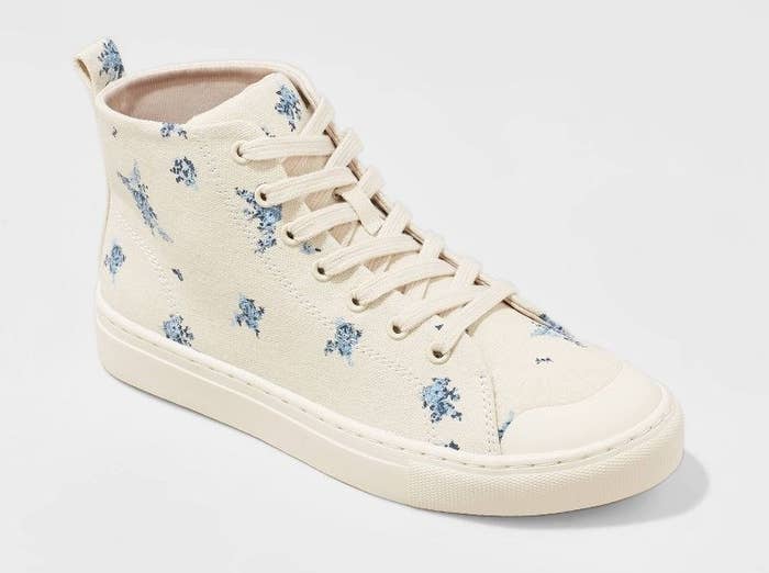 The blue floral Jolie sneakers