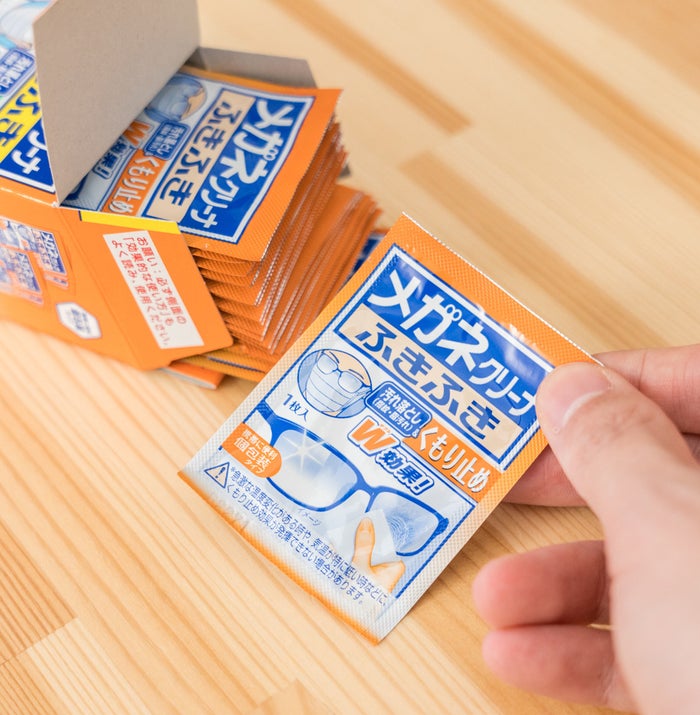 Amazonで買える261円「使い捨て＆曇り止めメガネクリーナー」が画期的だった！これは重宝しちゃうわ…