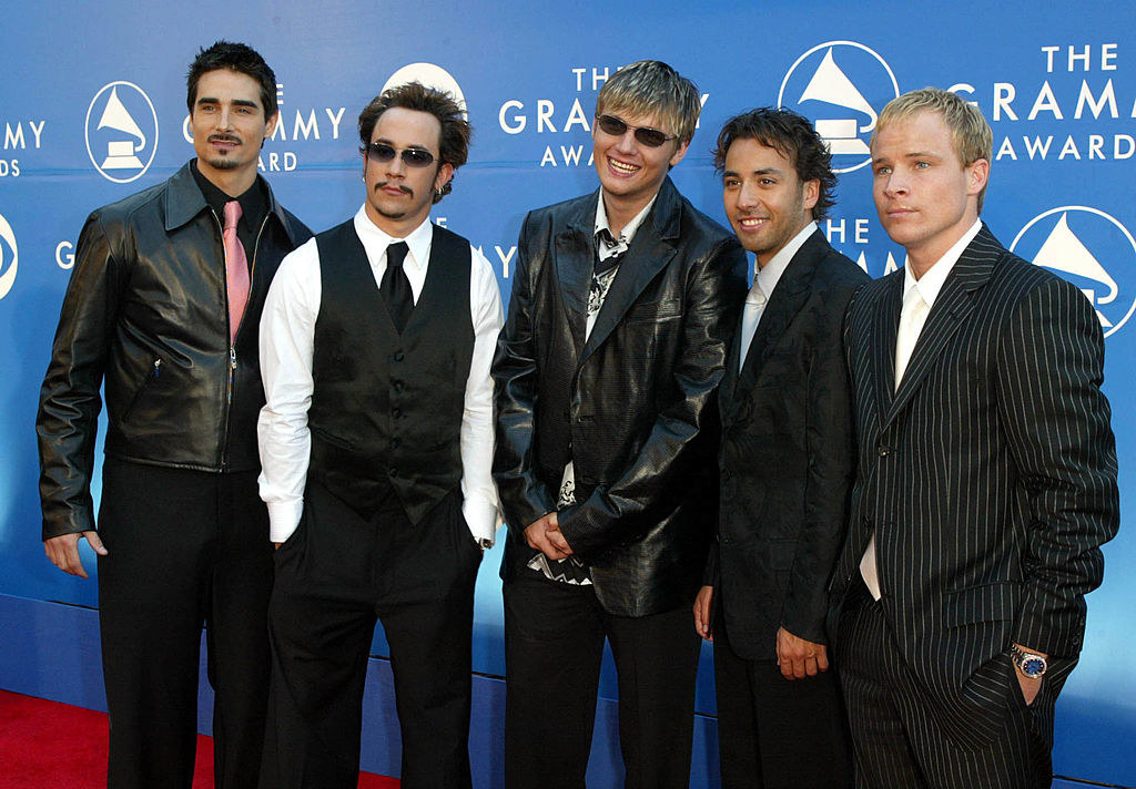 BSB wearing leather jackets, vests, or jackets
