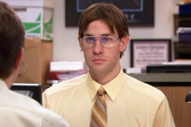 John Krasinski as Jim Halpert dressed as Dwight
