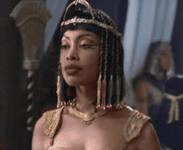 Actor portraying Cleopatra