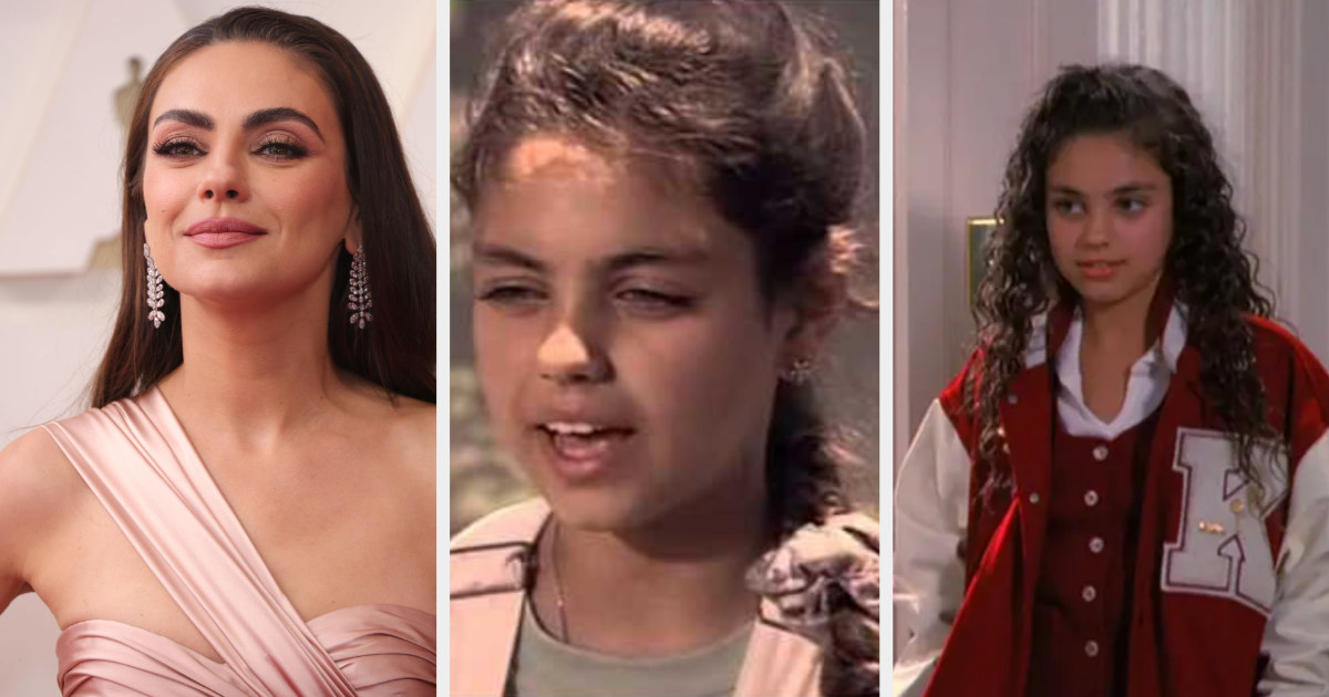 Mila Kunis now vs. when she appeared in &quot;Baywatch&quot; and &quot;7th Heaven.&quot;