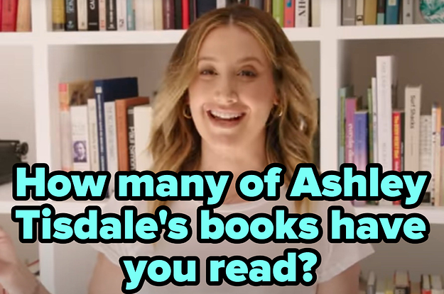 How Many Books On Ashley Tisdale’s Bookshelf Have You Read?