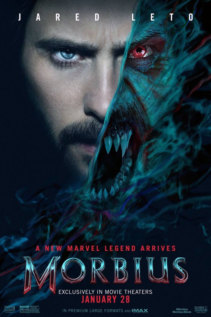 A promo poster for the movie showing half of Jared&#x27;s face