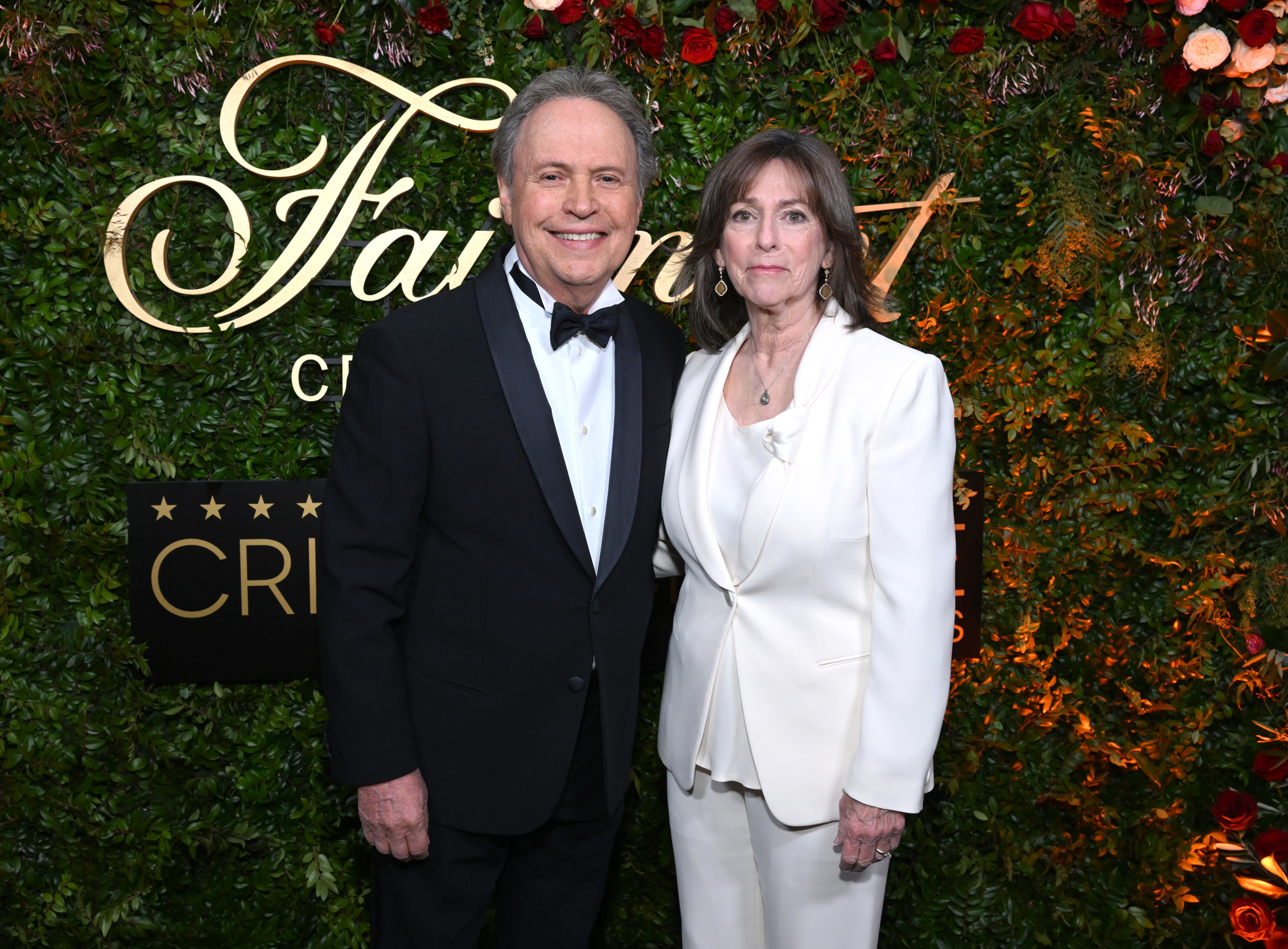 Billy and Janice Crystal attend the 27th Annual Critics Choice Awards at Fairmont Century Plaza in March 2022