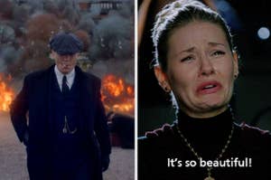 Cillian Murphy in Peaky Blinders and Alex saying "it's so beautiful" in Happy Endings