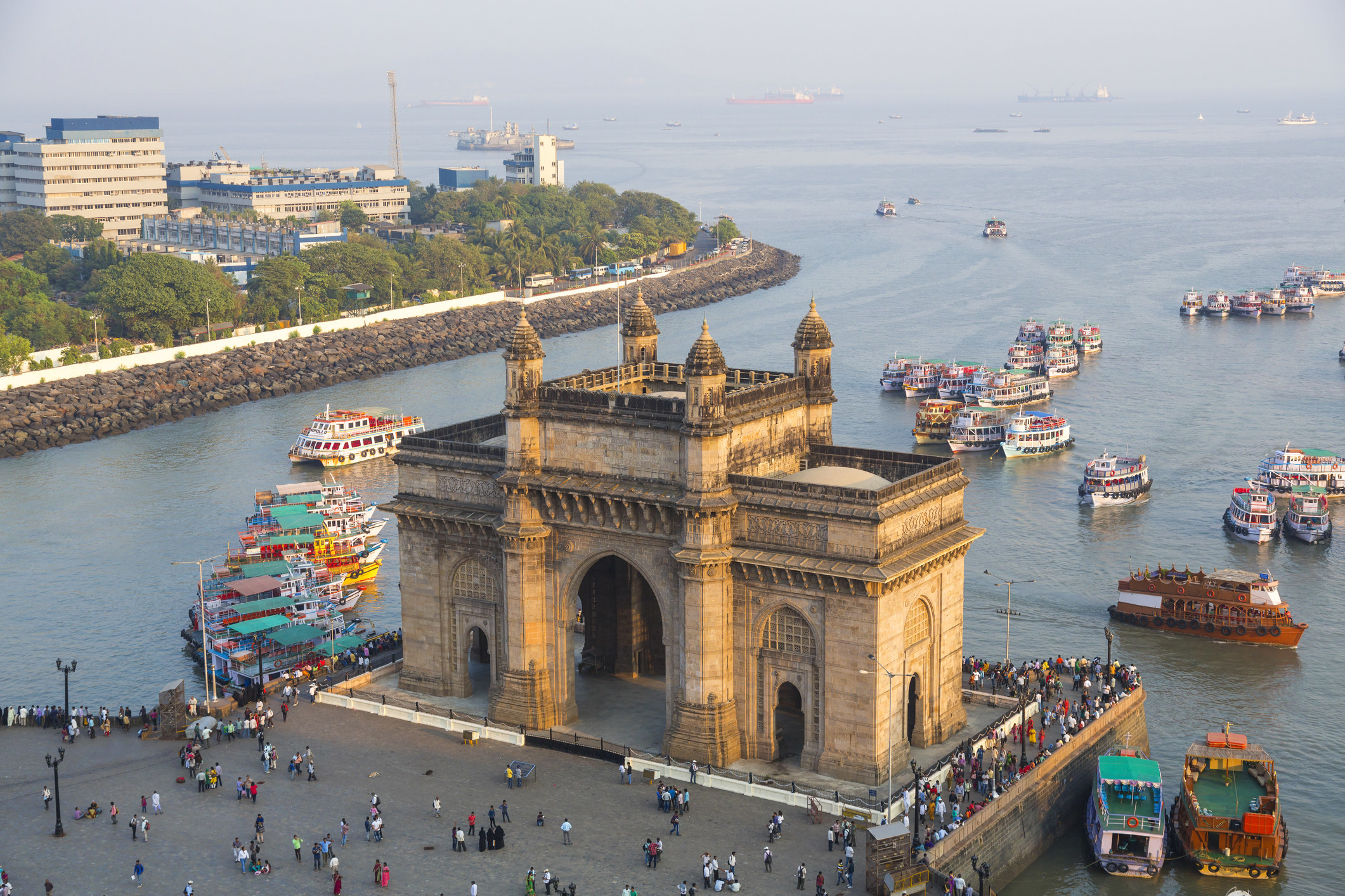 The gateway to Mumbai, India