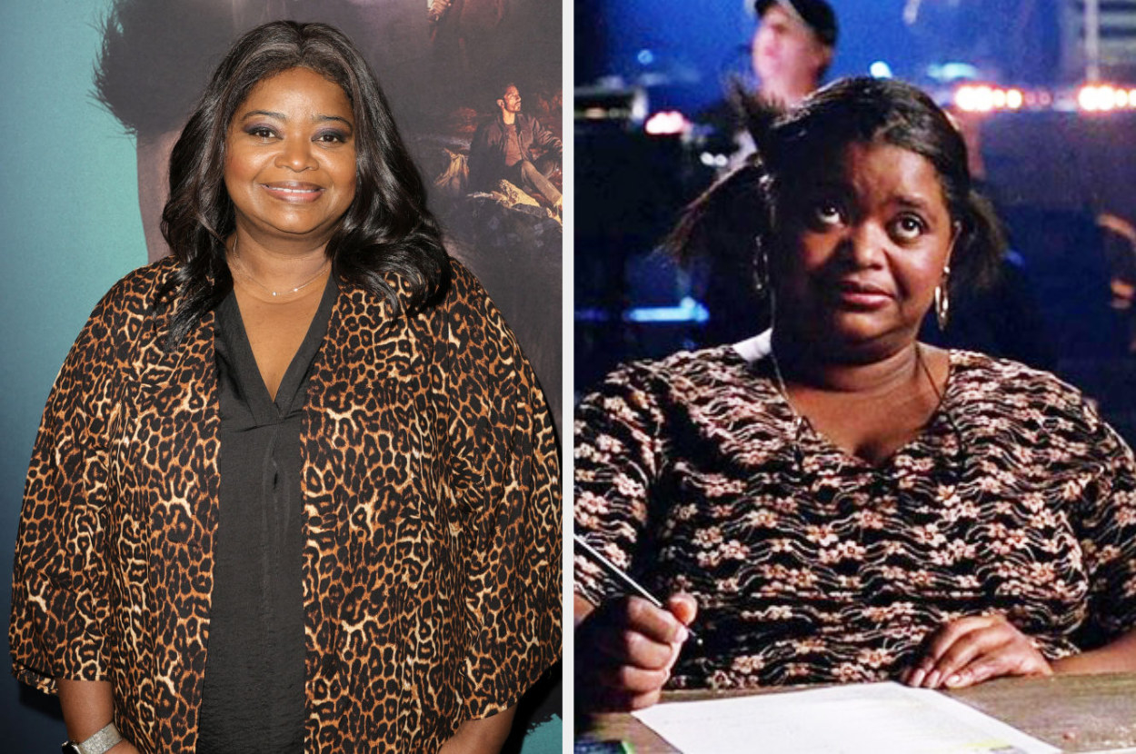 Octavia Spencer now vs. when she appeared in &quot;Spider-Man.&quot;