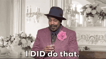 Kenan Thompson in a dapper outfit saying &quot;I DID do that&quot;