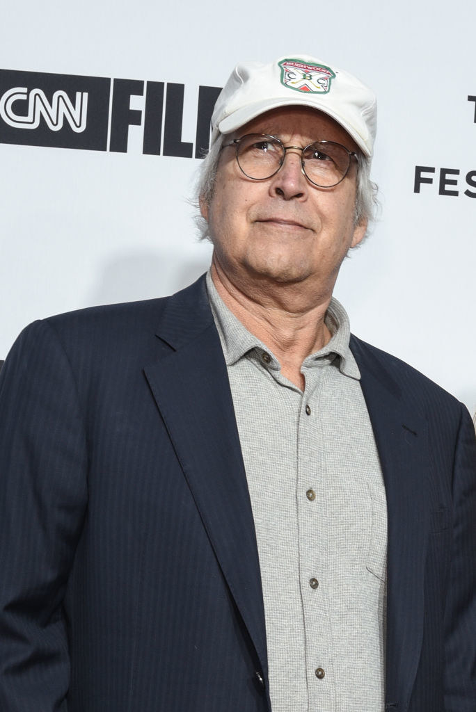 close up of Chevy Chase