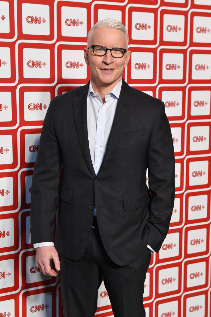 Anderson at a CNN event