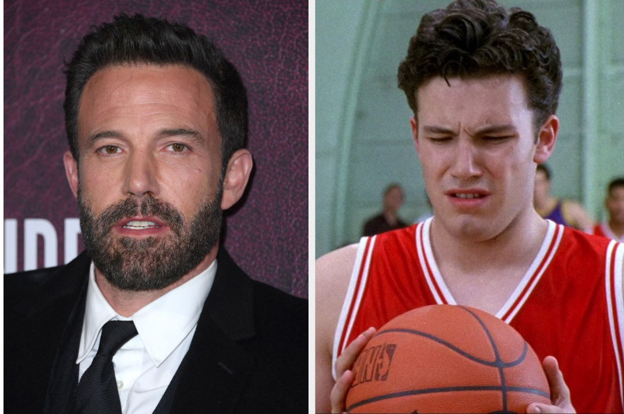 Ben Affleck now vs. when he appeared in the &quot;Buffy the Vampire Slayer&quot; film.
