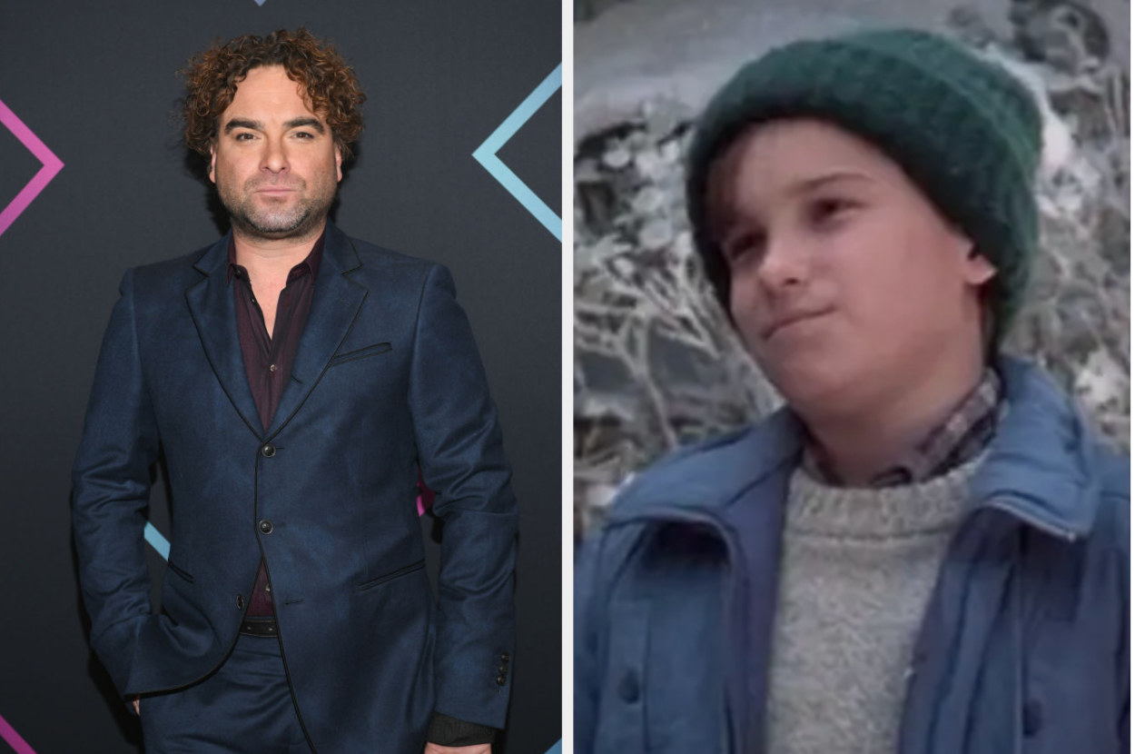 Johnny Galecki now vs. when he appeared in &quot;National Lampoon&#x27;s Christmas Vacation.&quot;