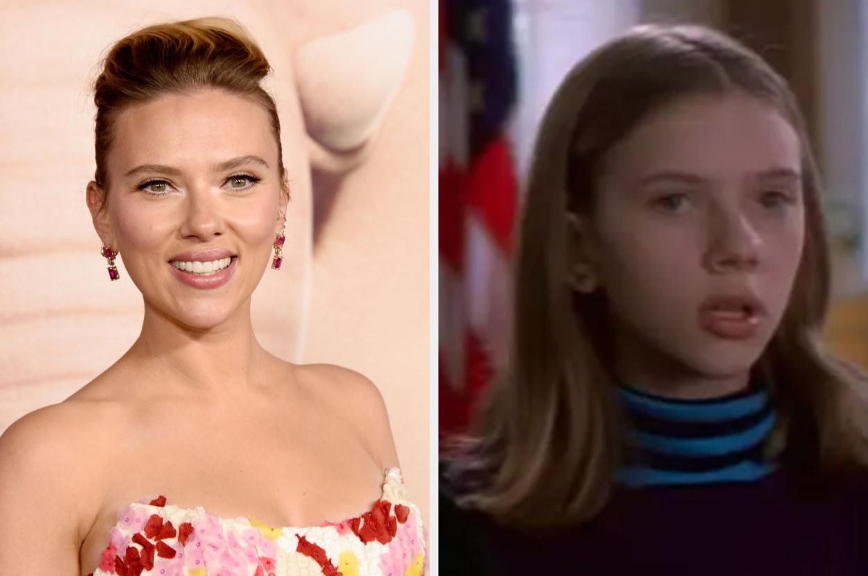 Scarlett Johansson now vs. when she appeared in &quot;Home Alone 3.&quot;
