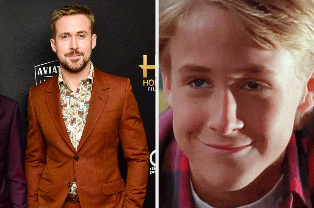 Ryan Gosling now vs. when he appeared in &quot;Are You Afraid of the Dark?&quot;
