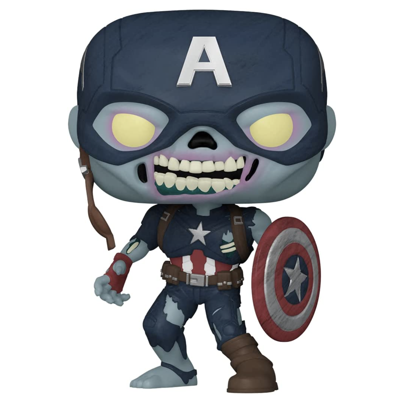 funko de Capitán América en versión zombie