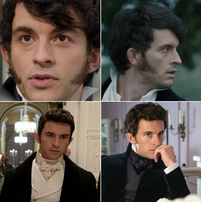 Anthony in Season 1 with mutton chops vs. Season 2 without them