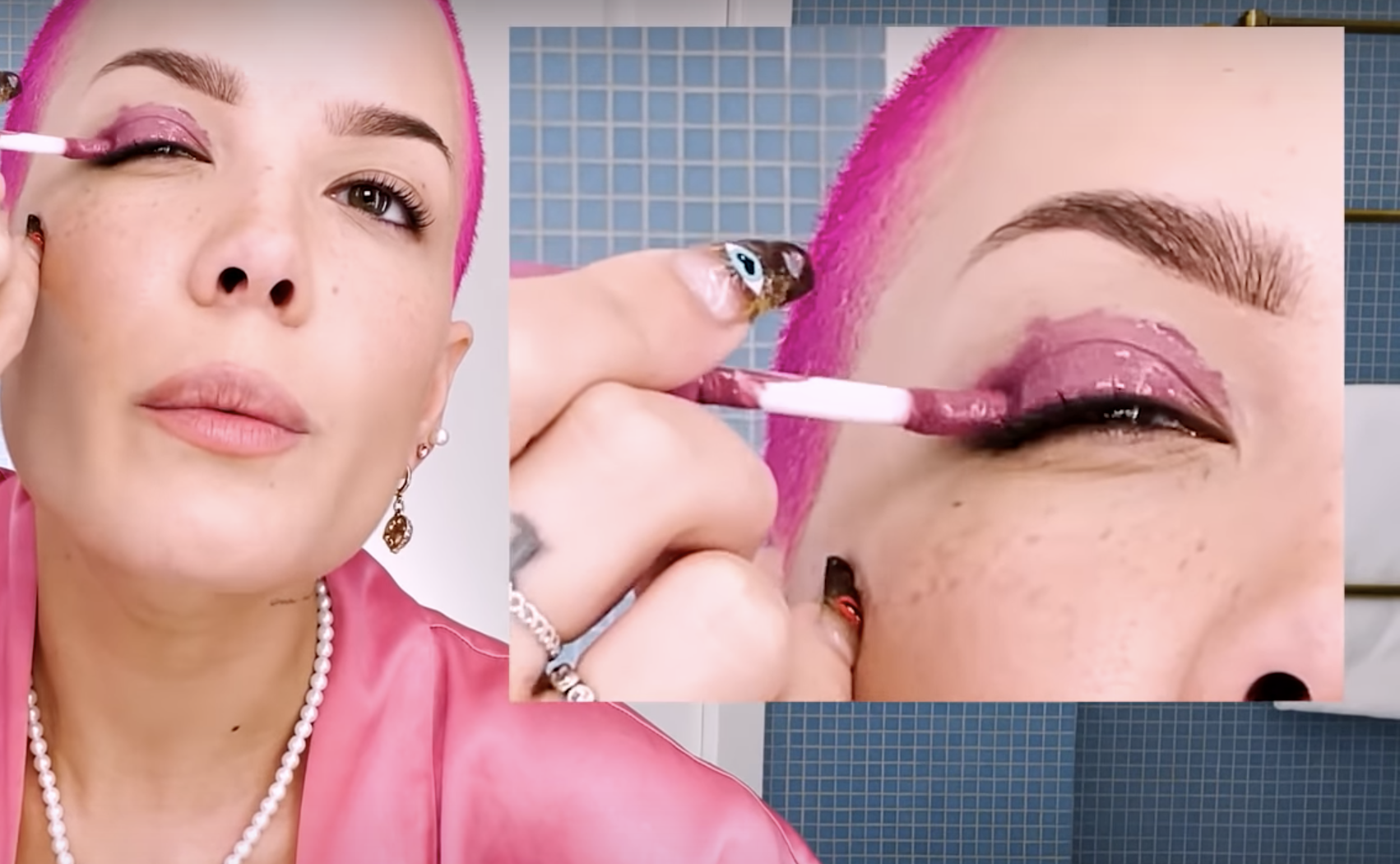 Halsey's About-Face Matte Fluid Eye Paint Review