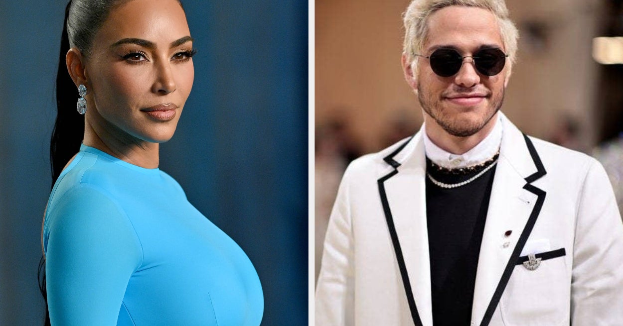 Kim Kardashian Says She's So "At Peace" In Her Relationship With Pete Davidson, And It's "Such A Good Feeling"