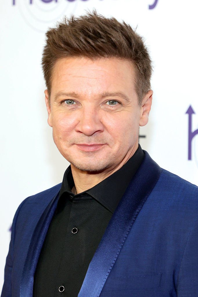 Renner on a red carpet