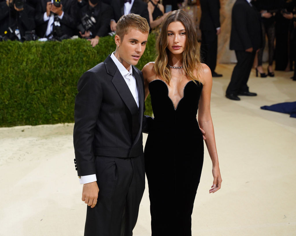 the two in black-tie attire for the Met Gala