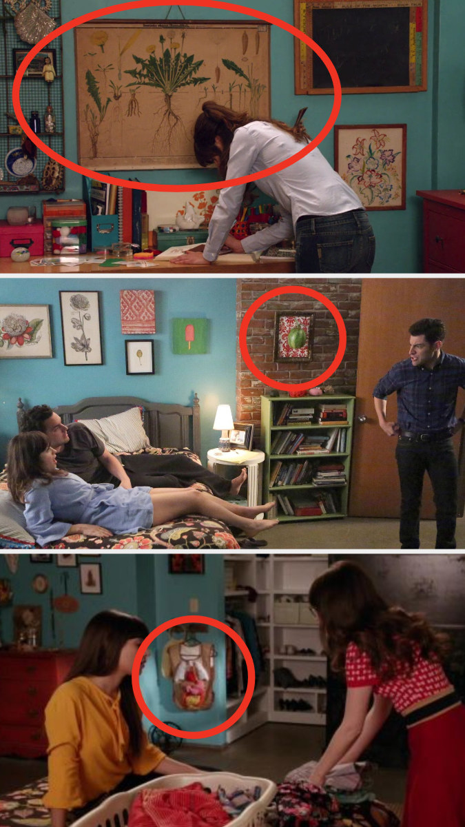 Closeup of the items from &quot;New Girl&quot; that Zooey Deschanel still has in her home.