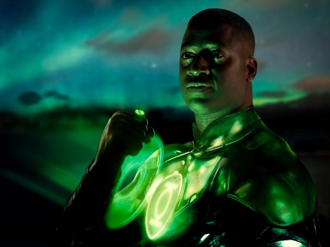 Wayne T. Carr as Green Lantern in &quot;Zack Snyder&#x27;s Justice League&quot;