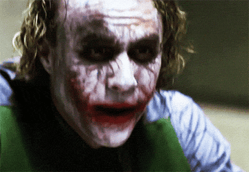 gif of the joker laughing