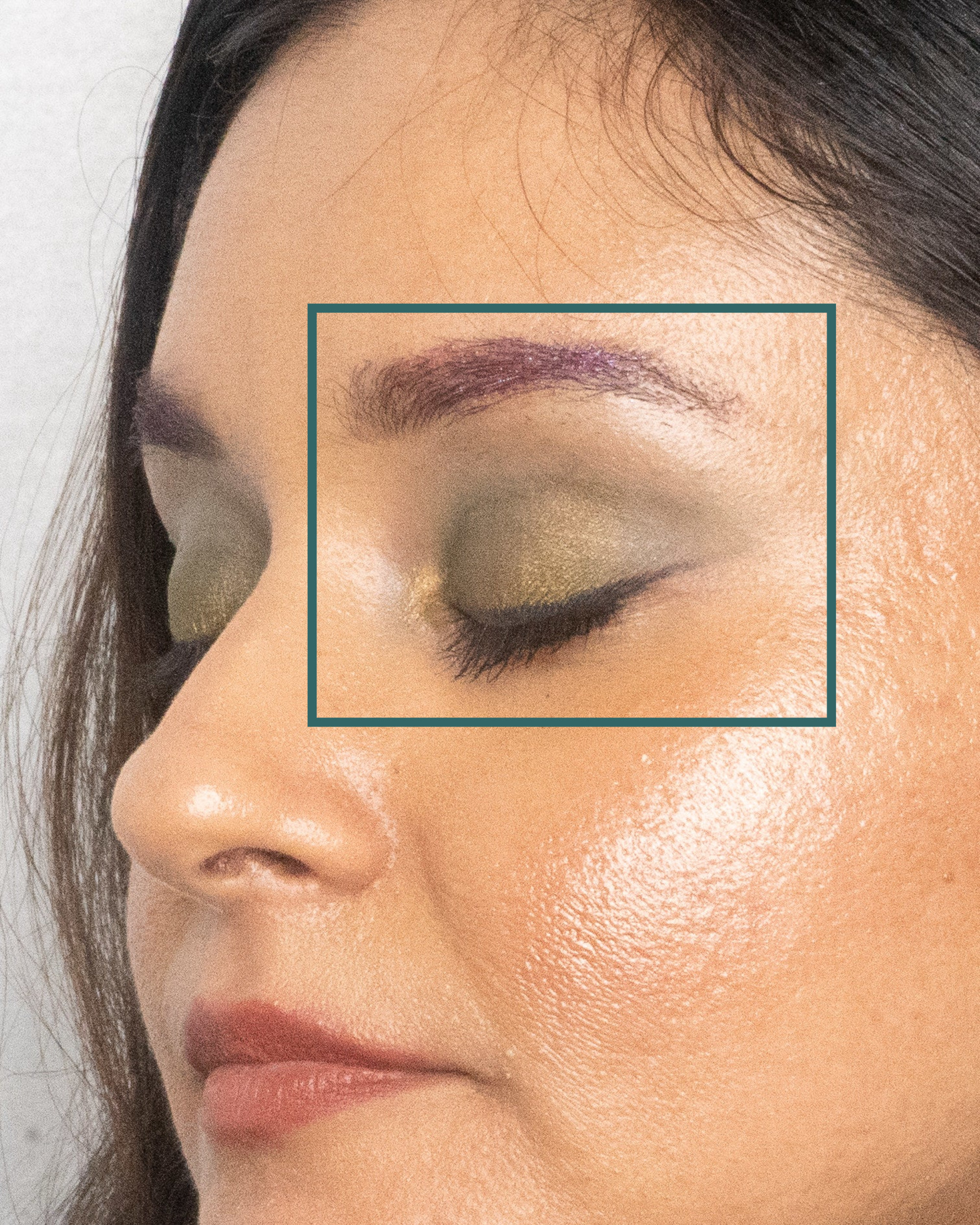 close up image of a woman with makeup