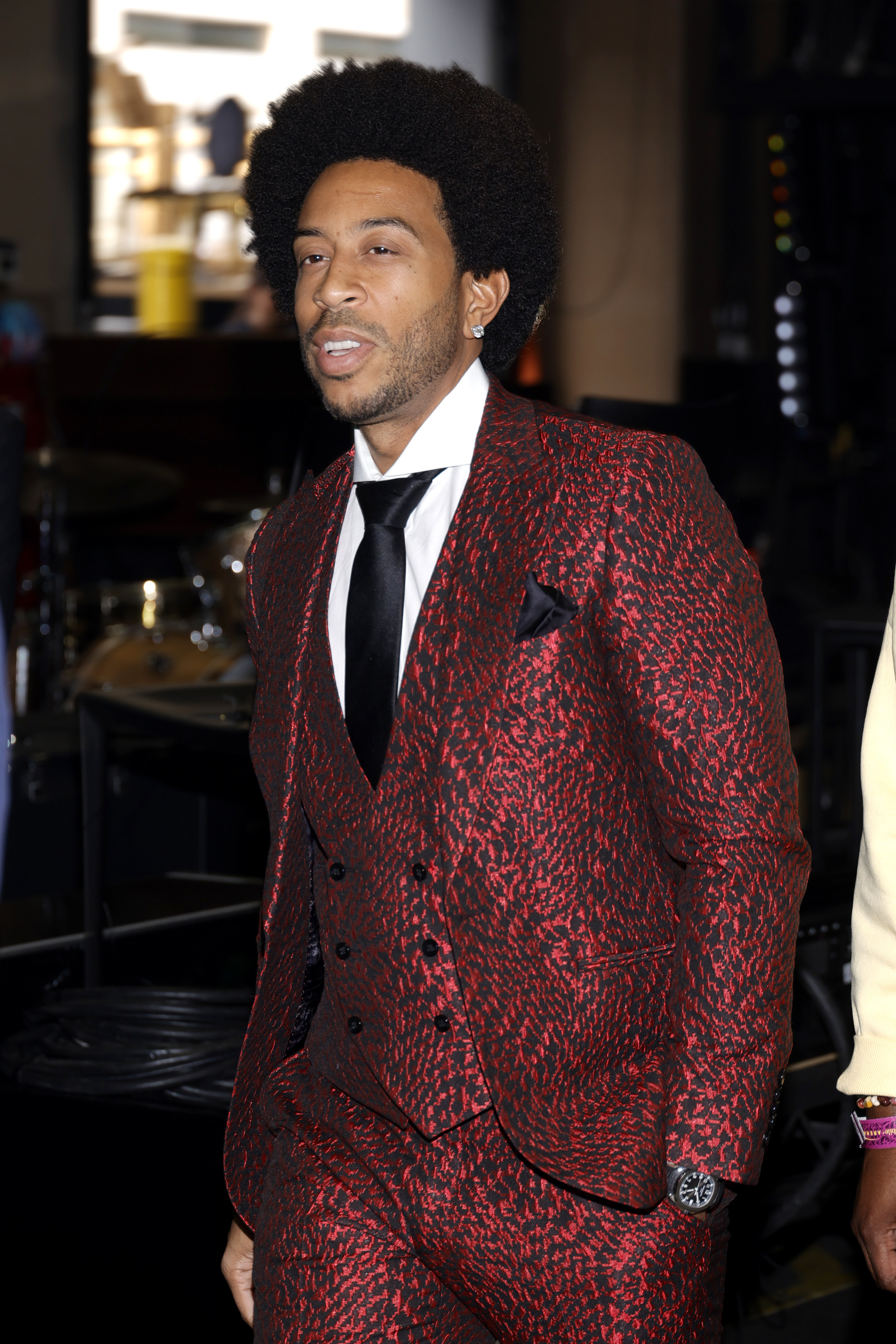 Ludacris wearing a stylish suit