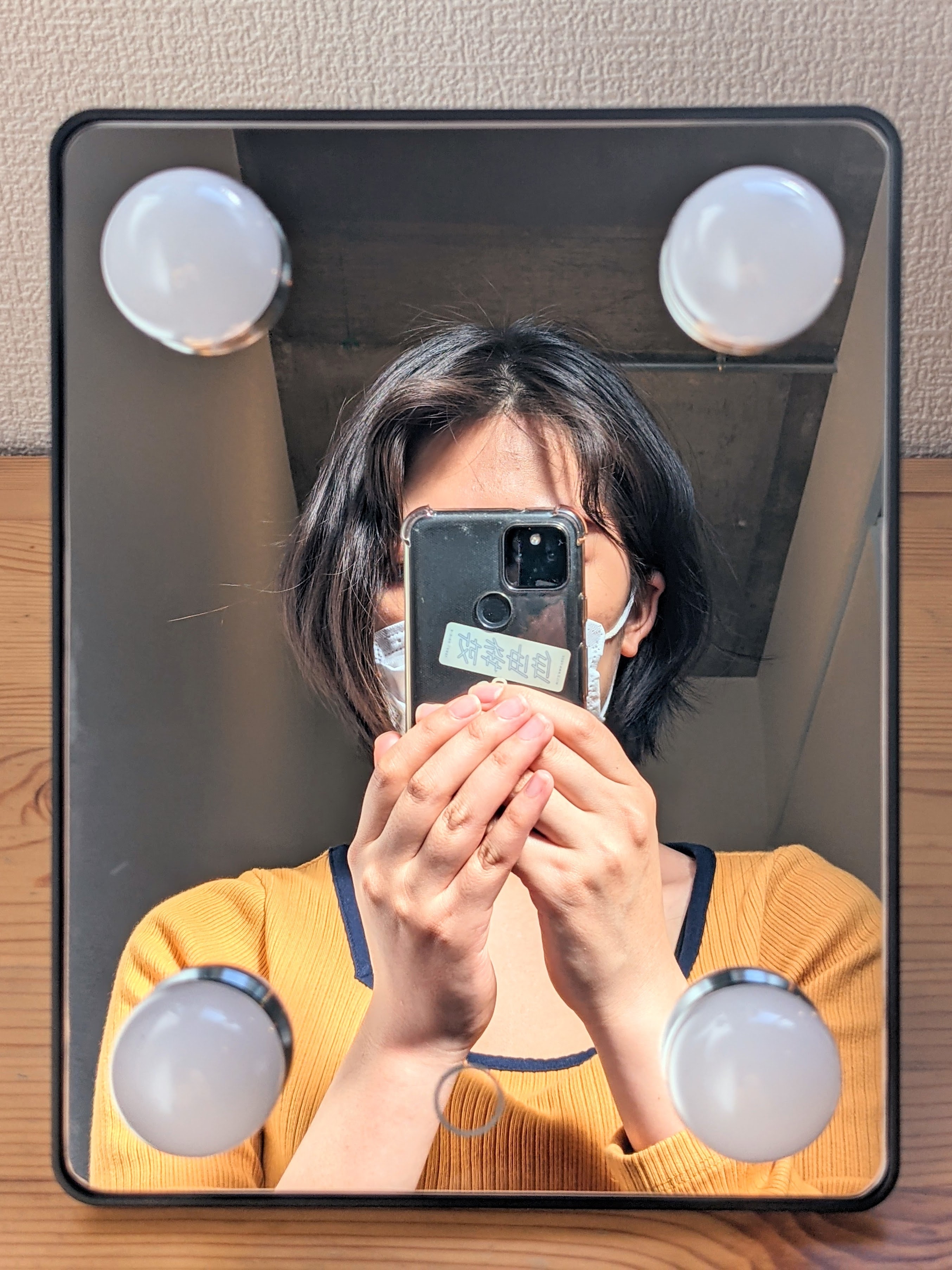 浜崎あゆみ　ライト付きミラー 浜崎あゆみ ライト付きミラー 浜崎あゆみ ライト付きミラー