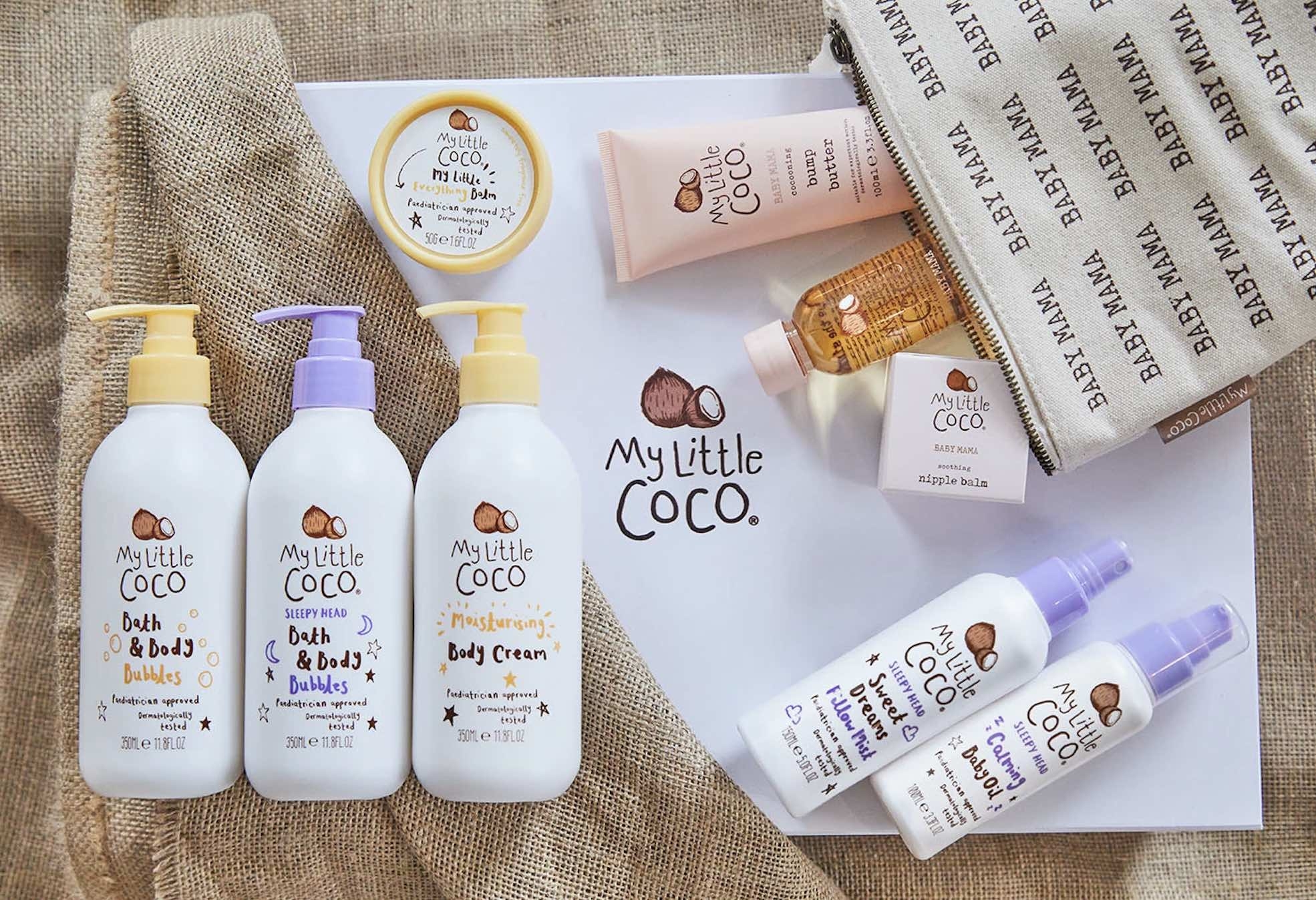 A selection of products from the My Little Coco range