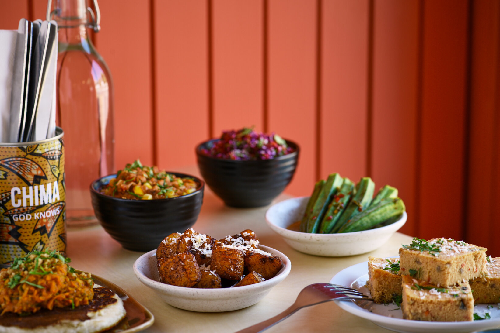 A selection of dishes from the menu