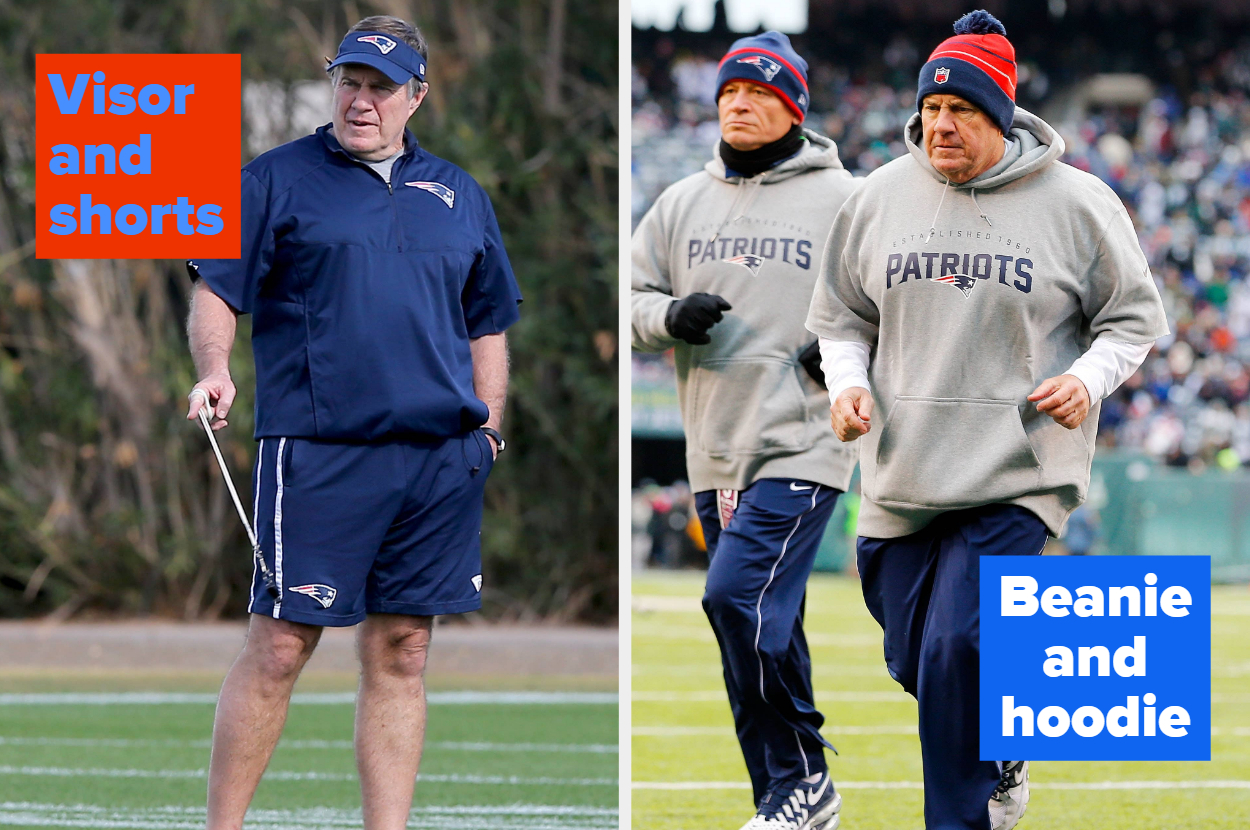 Get rid of the hoody, Belichick: giving the NFL coaches a makeover